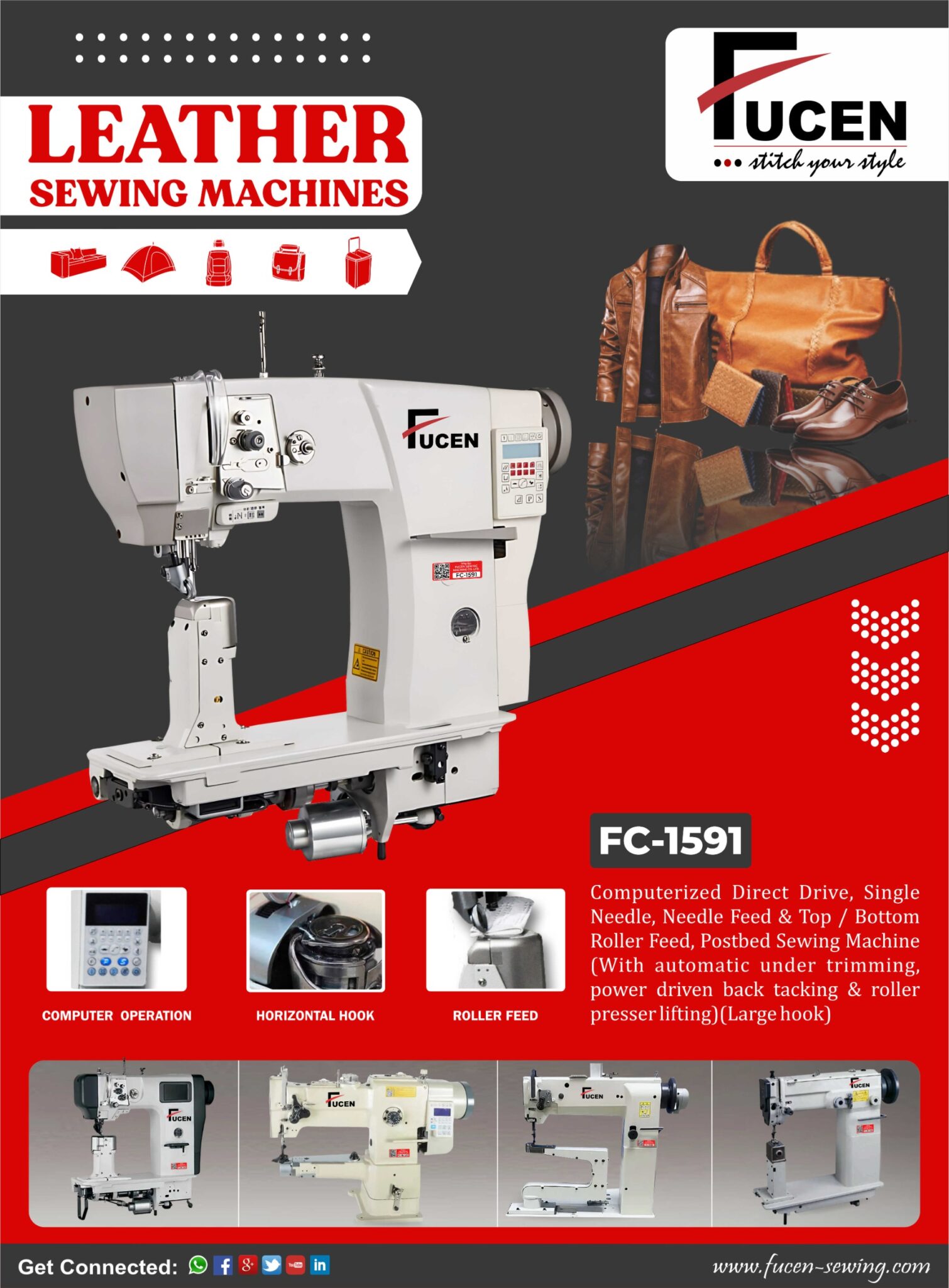 leather bag machine catalogue